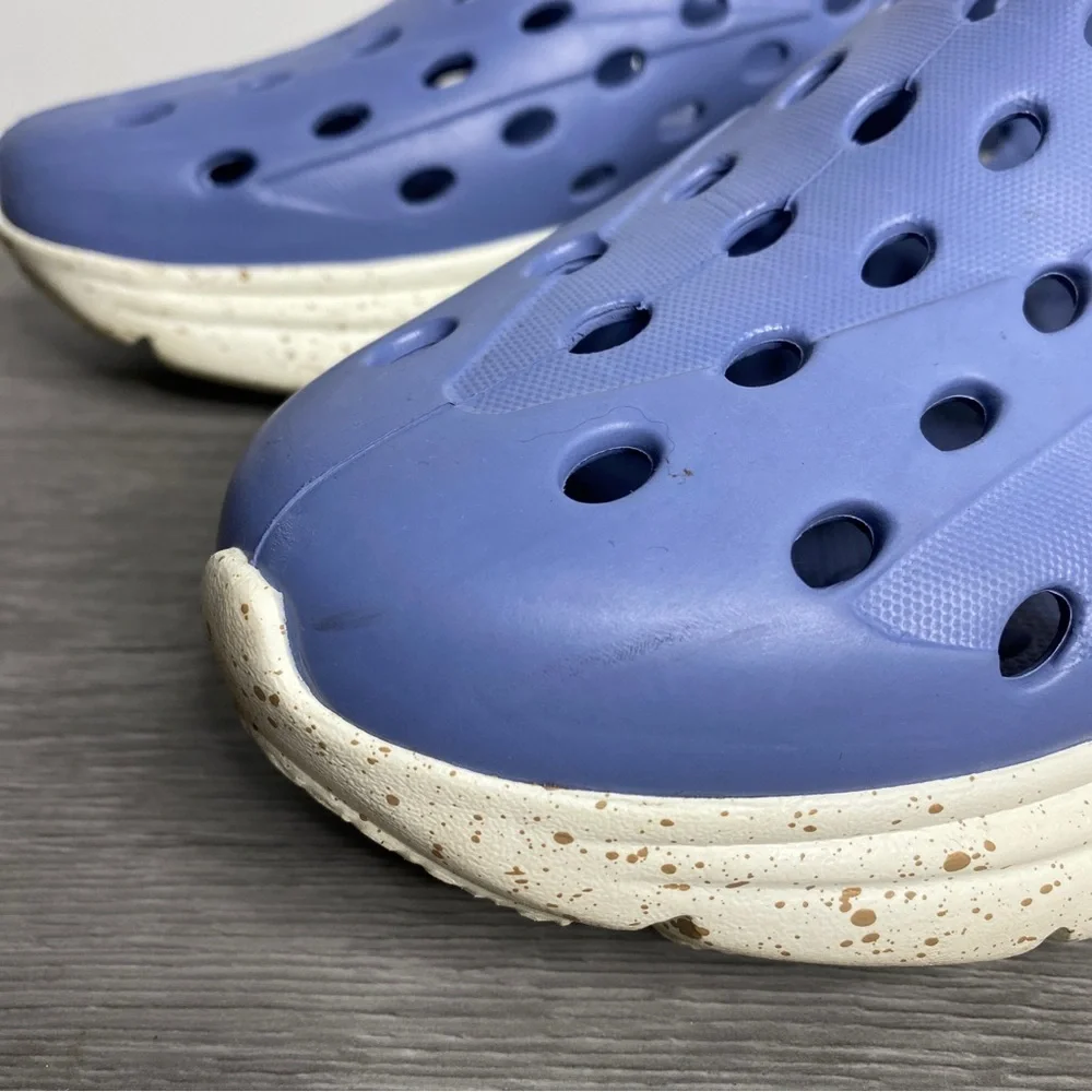 Kane Footwear Revive Recovery Shoes M 8 W 10 Blue White Cushion Slip On - Picture 6 of 11